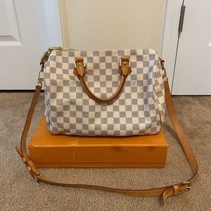 Louis Vuitton Bandouliere 30 Damier Azur